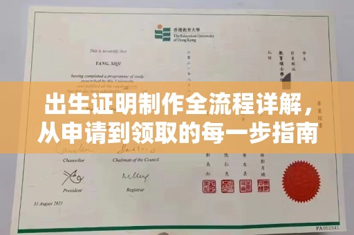 曲松出生证明制作全流程详解，从申请到领取的每一步指南