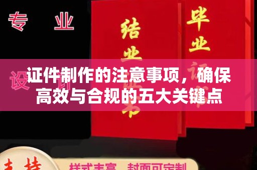 曲松证件制作的注意事项，确保高效与合规的五大关键点