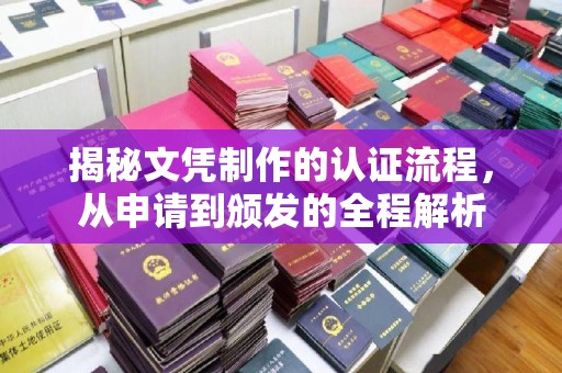 曲松揭秘文凭制作的认证流程，从申请到颁发的全程解析